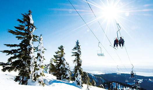 UBC students can hit the slopes at nearby ski resorts
