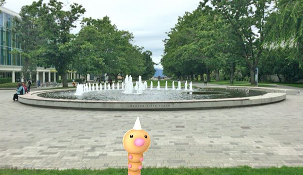 Pokémon Go at UBC’s Vancouver campus